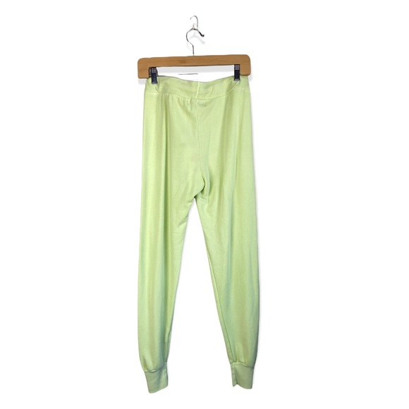 Wildfox Love Life Jack Joggers In P. Shadow Lime - Picture 8 of 9